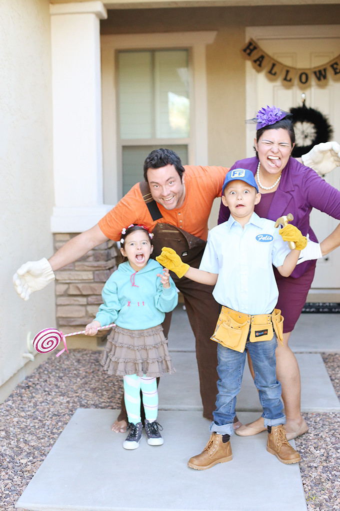 Best ideas about DIY Wreck It Ralph Costume
. Save or Pin Halloween DIY Wreck It Ralph Family Costume See Vanessa Now.