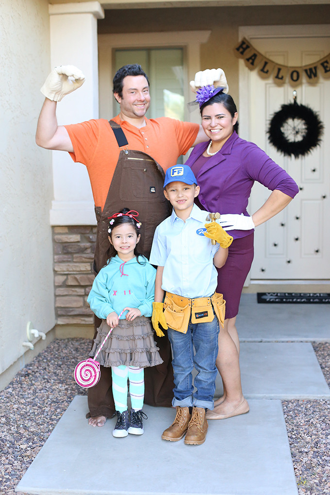 Best ideas about DIY Wreck It Ralph Costume
. Save or Pin Halloween DIY Wreck It Ralph Family Costume See Vanessa Now.