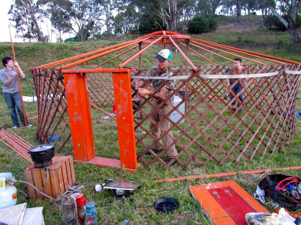 Best ideas about DIY Yurt Kits
. Save or Pin Dave and Phoebe s DIY Yurt Milkwood permaculture Now.