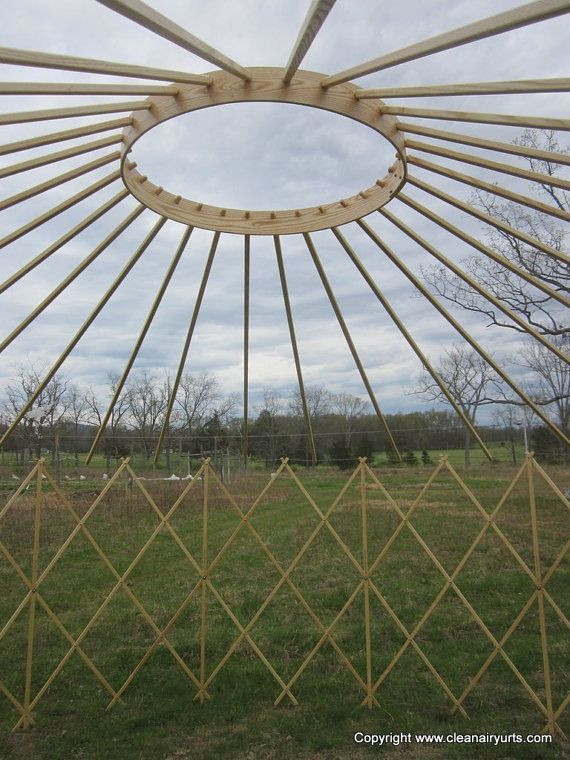 Best ideas about DIY Yurt Kits
. Save or Pin 14 Camping Yurt Frame Kit DIY by Clean Air Yurts Now.