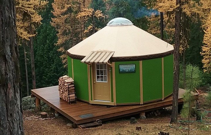 Best ideas about DIY Yurt Kits
. Save or Pin Freedom Yurt Cabin Small Prefab Home Small Home for Sale Now.