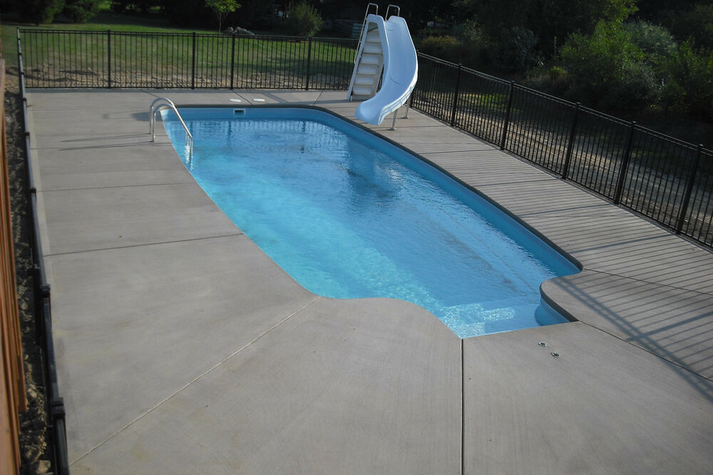 Best ideas about Do It Yourself Inground Pool
. Save or Pin In Ground Fiberglass Pool Leading Edge Huron Shores Now.