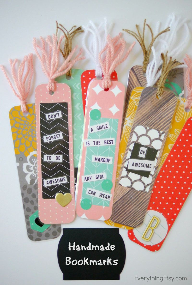 Best ideas about Do It Yourself Projects For Kids
. Save or Pin DIY Handmade Bookmarks Regreso a clases Now.