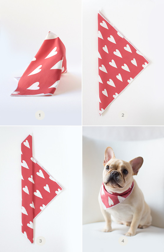 Best ideas about Dog Bandanas DIY
. Save or Pin DIY Valentine’s Day Dog Bandana Now.