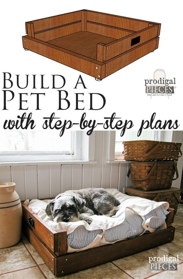 Best ideas about Dog Bed DIY
. Save or Pin Pet Bed DIY Building Plans & Tutorial Now.