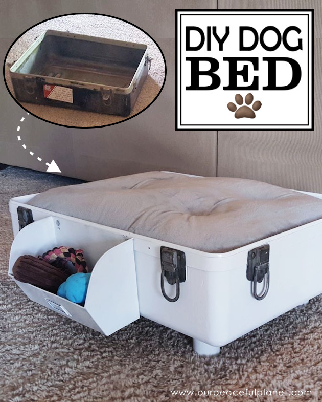 Best ideas about Dog Bed DIY
. Save or Pin How to Make a DIY Dog Bed from a Suitcase Now.