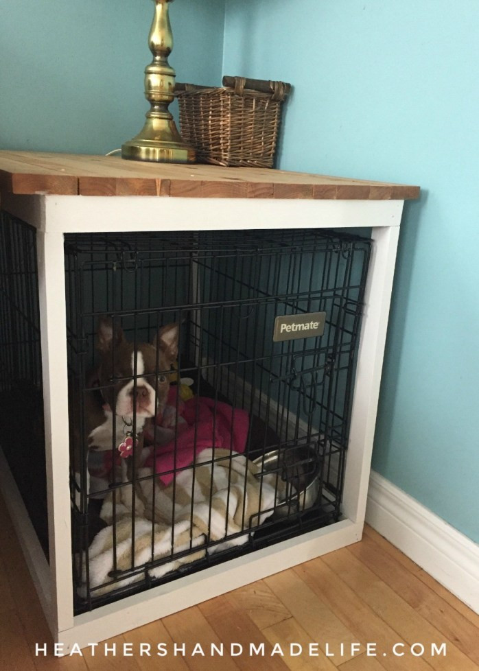 Best ideas about Dog Crate Covers DIY
. Save or Pin DIY dog crate cover Now.