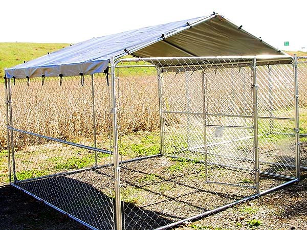 Best ideas about Dog Kennel Roof DIY
. Save or Pin Dog Kennel Cover Ideas Now.