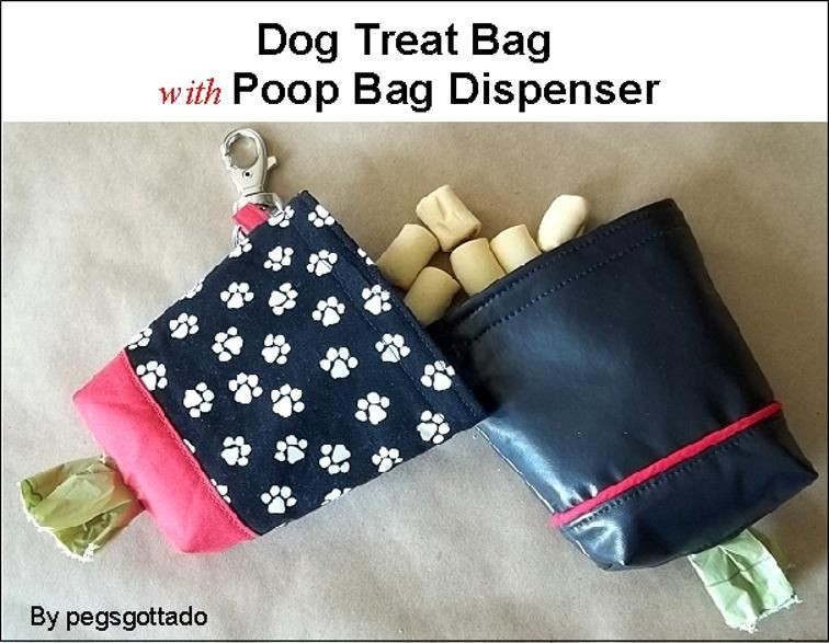 Best ideas about Dog Poop Bag Dispenser DIY
. Save or Pin Dog Treat Bag with Poop Bag Dispenser Pattern Now.