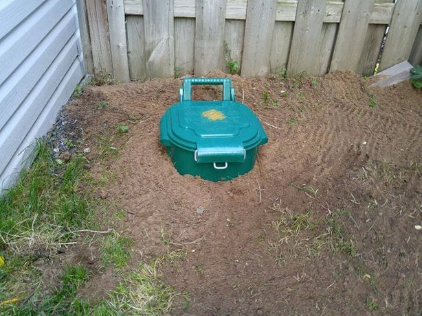 Best ideas about Dog Poop Composter DIY
. Save or Pin Back yard dog poo post septic tank 5 Now.