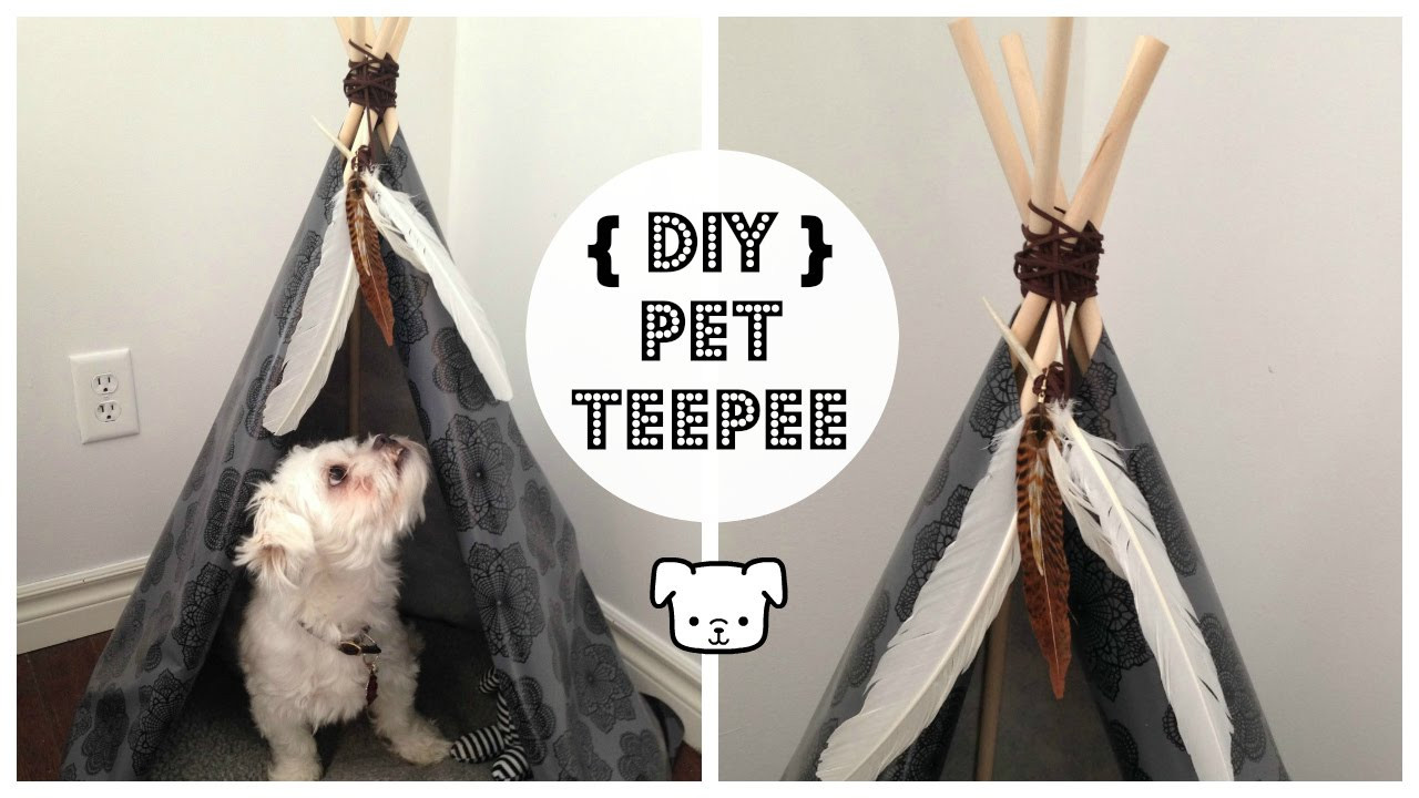Best ideas about Dog Teepee DIY
. Save or Pin DIY DoG TEEPEE Now.