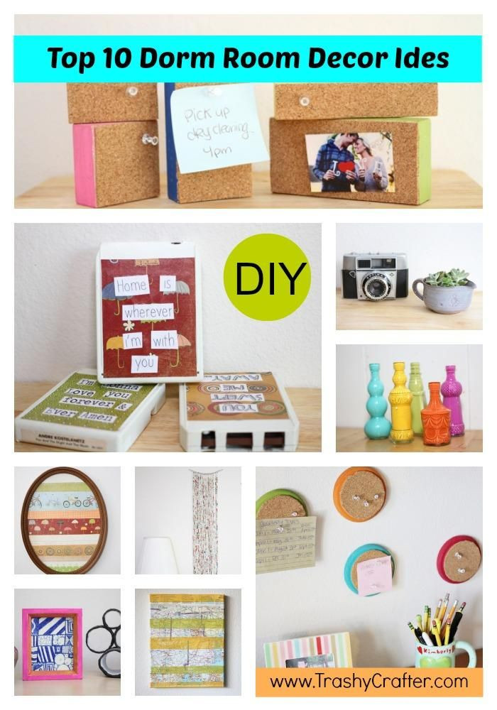 Best ideas about Dorm Room DIY
. Save or Pin DIY Tutorial DIY Accessories Top 10 Dorm Room Decor Ideas Now.
