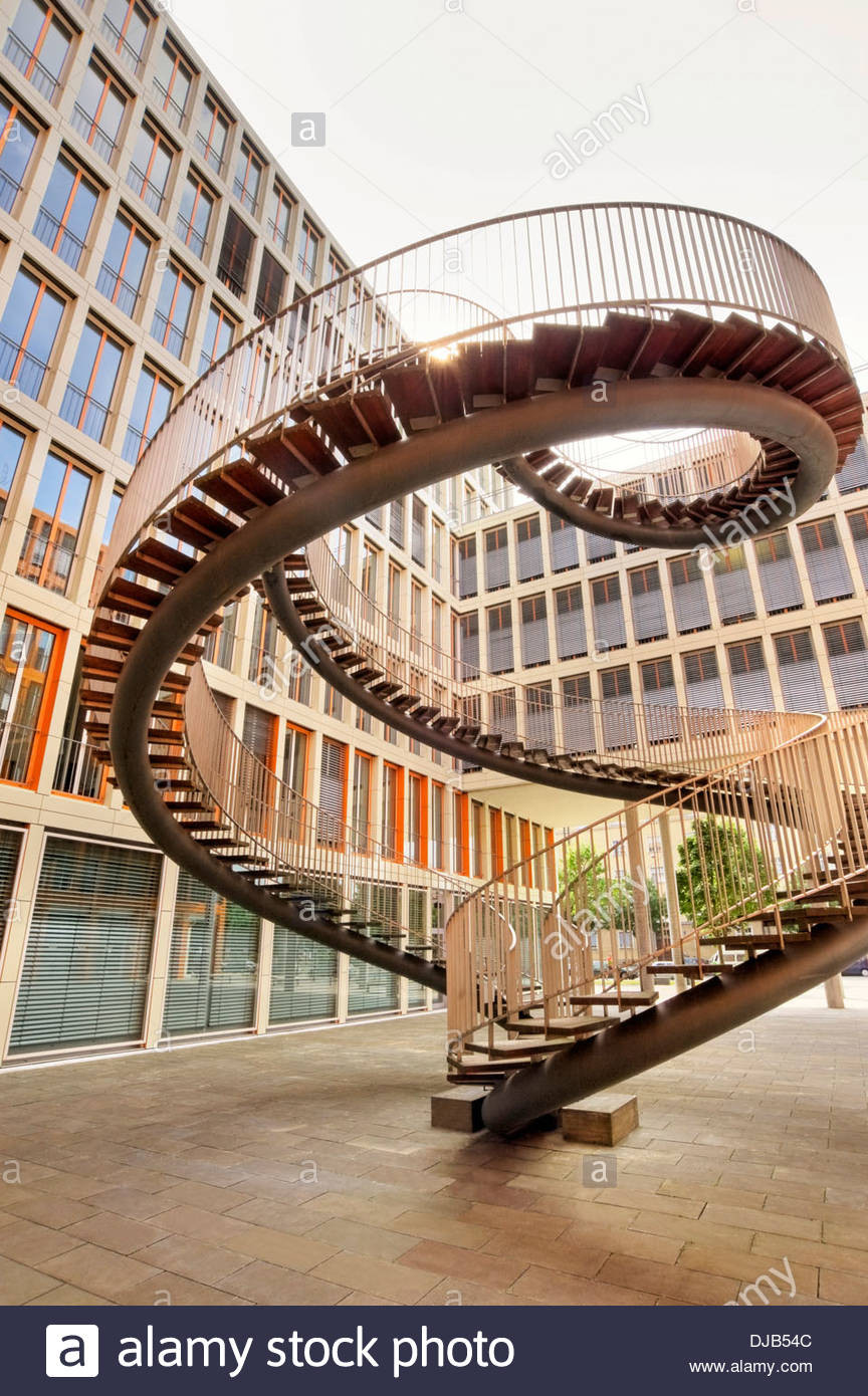 Best ideas about Double Helix Staircase
. Save or Pin Sculpture "Umschreibung" a staircase in the shape of a Now.