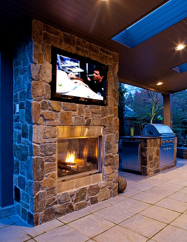 Best ideas about Double Sided Fireplace
. Save or Pin TV Fireplace Design Ideas Now.