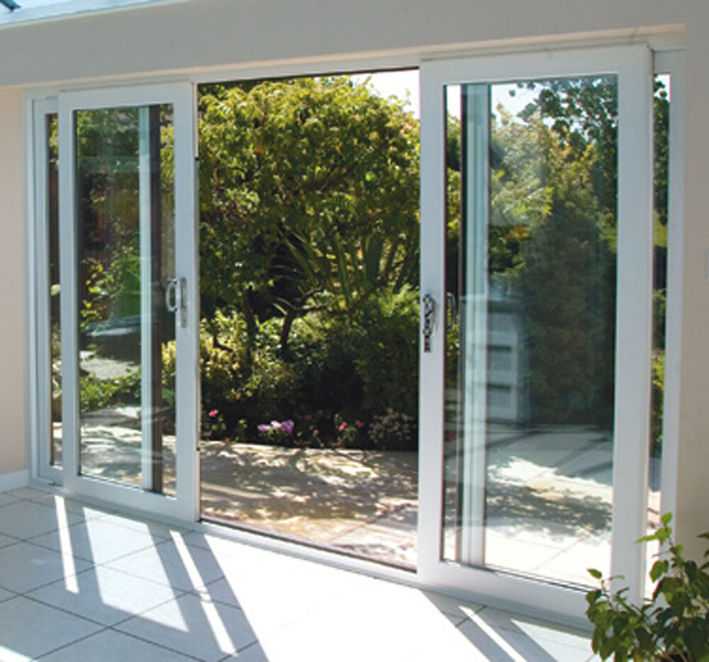 Best ideas about Double Sliding Patio Doors
. Save or Pin White uPVC 4 Pane Sliding Patio doors Synseal 4200mm Now.