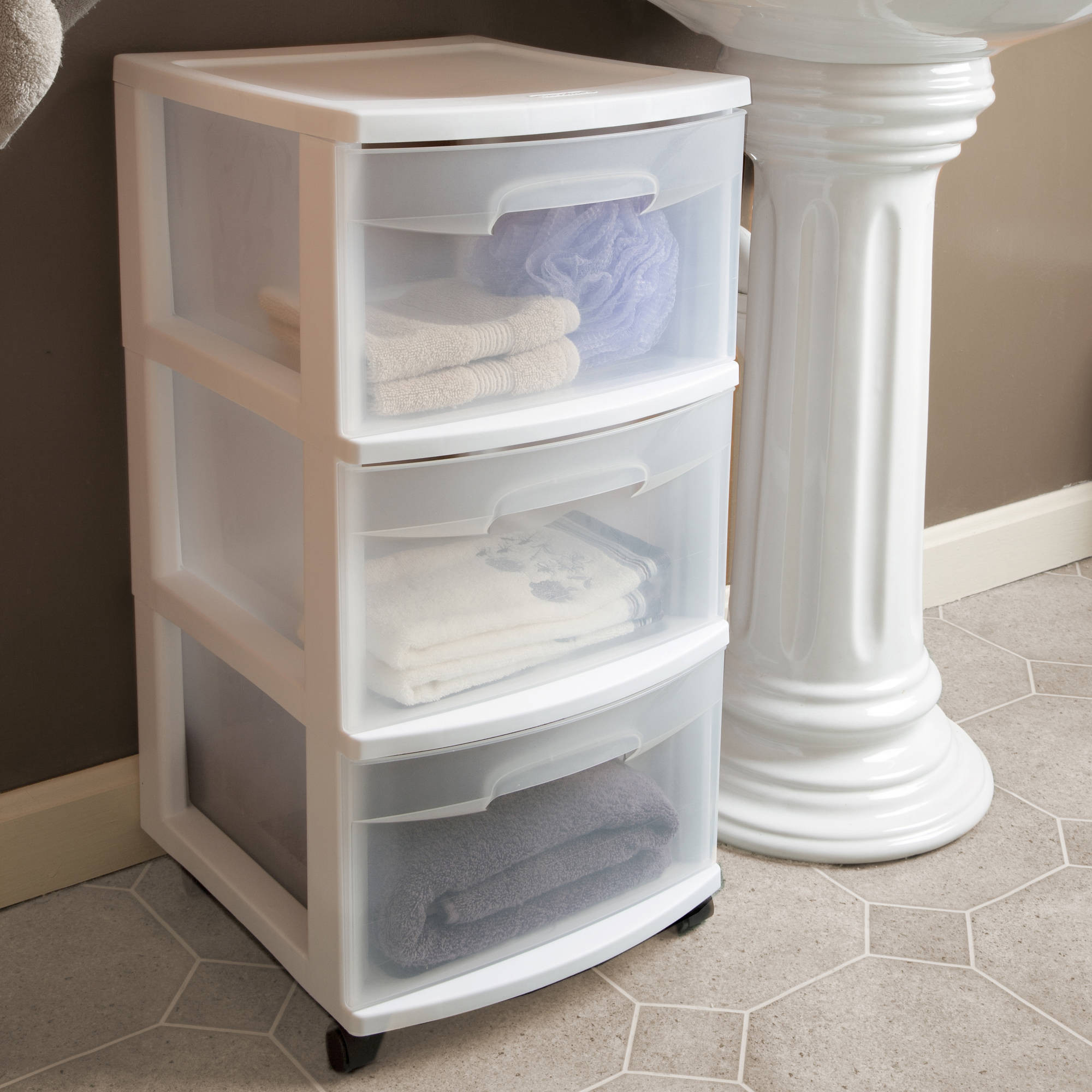 Best ideas about Drawer Storage Organizer
. Save or Pin Sterilite 3 Drawer Cart Set of 2 Storage Organizer Now.