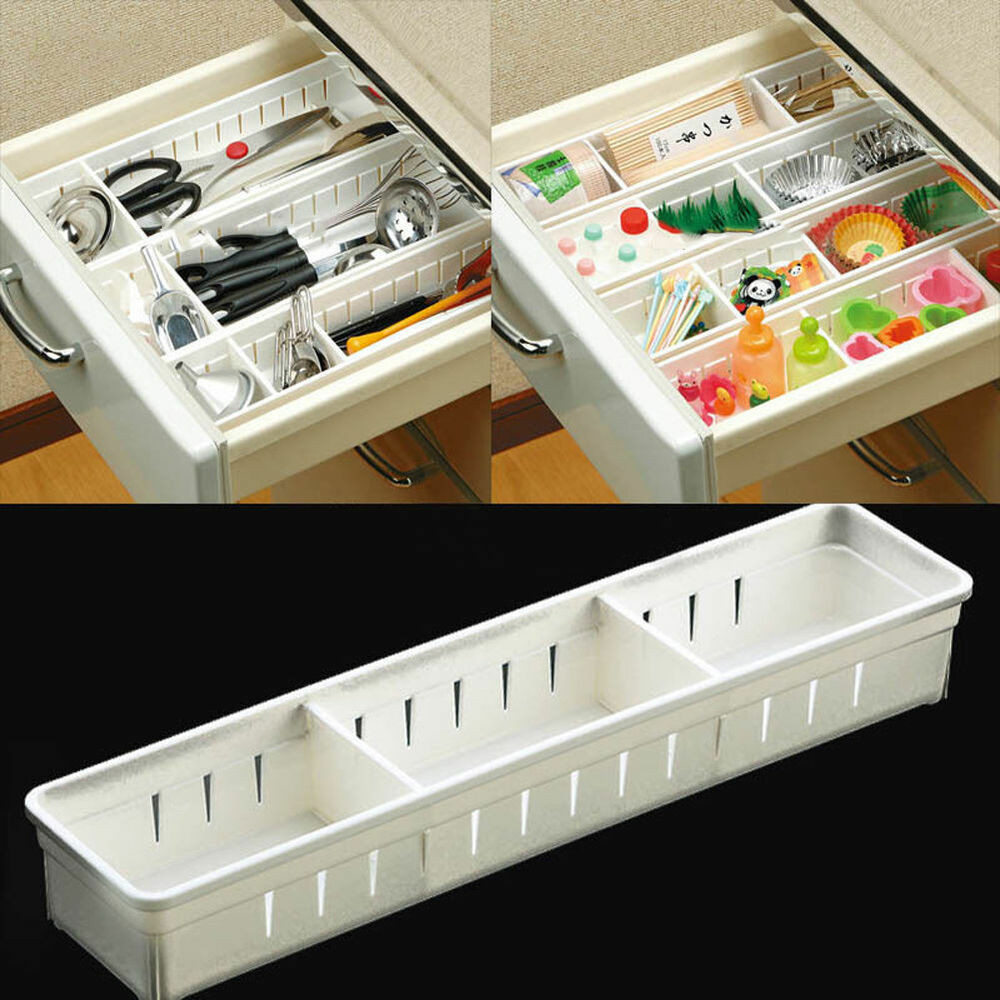 Best ideas about Drawer Storage Organizer
. Save or Pin Adjustable Drawer Storage Organizer Kitchen Cutlery Now.