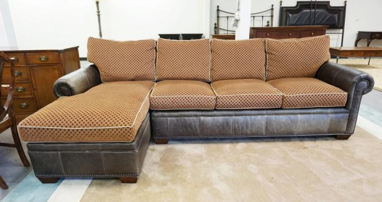 Best ideas about Drexel Heritage Sofa
. Save or Pin DREXEL HERITAGE LEATHER COLLECTION SOFA WITH CHAISE LOUNGE E Now.