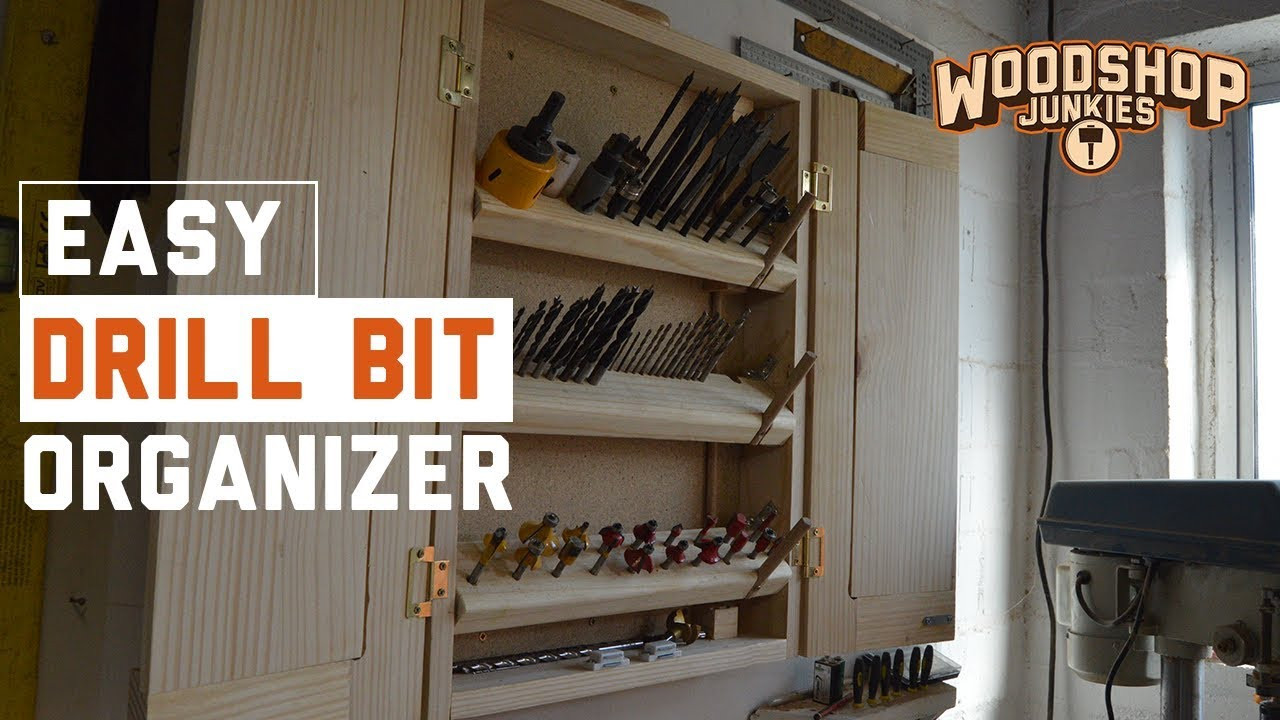 Best ideas about Drill Bit Organizer DIY
. Save or Pin DIY drill bit storage and organizer cabinet with folding Now.