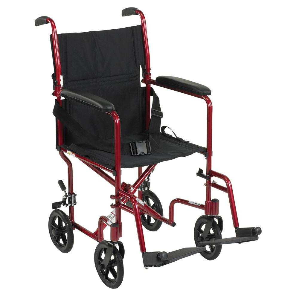 Best ideas about Drive Transport Chair
. Save or Pin Drive Lightweight Transport Wheelchair in Red ATC19 RD Now.