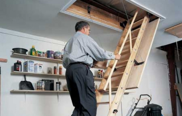 Best ideas about Drop Down Attic Staircase
. Save or Pin How to Install Pull Down Attic Stairs Now.