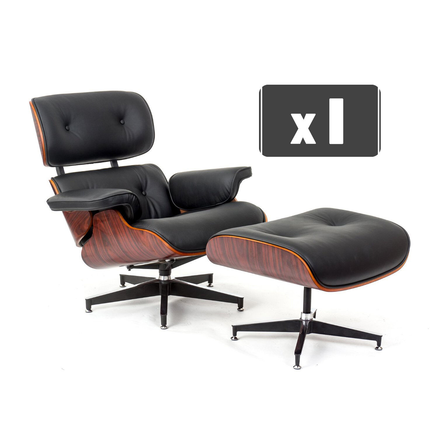 Best ideas about Eames Lounge Chair
. Save or Pin Replica Charles Eames Lounge Chair & Ottoman In Black Now.