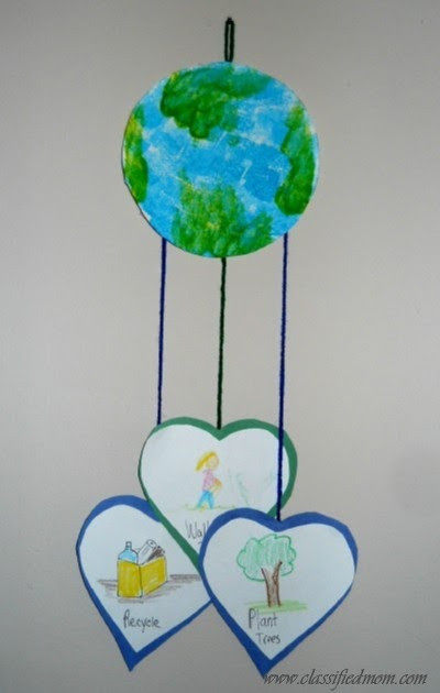 Best ideas about Earth Day Craft Ideas For Preschoolers
. Save or Pin Preschool Crafts for Kids Earth Day Mobile Craft Now.