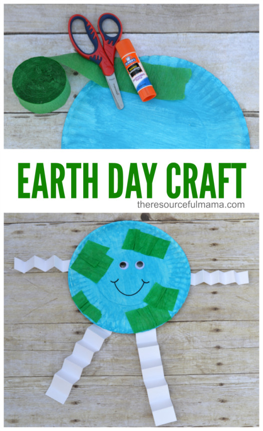 Best ideas about Earth Day Craft Ideas For Preschoolers
. Save or Pin Earth Day Craft for Kids The Resourceful Mama Now.