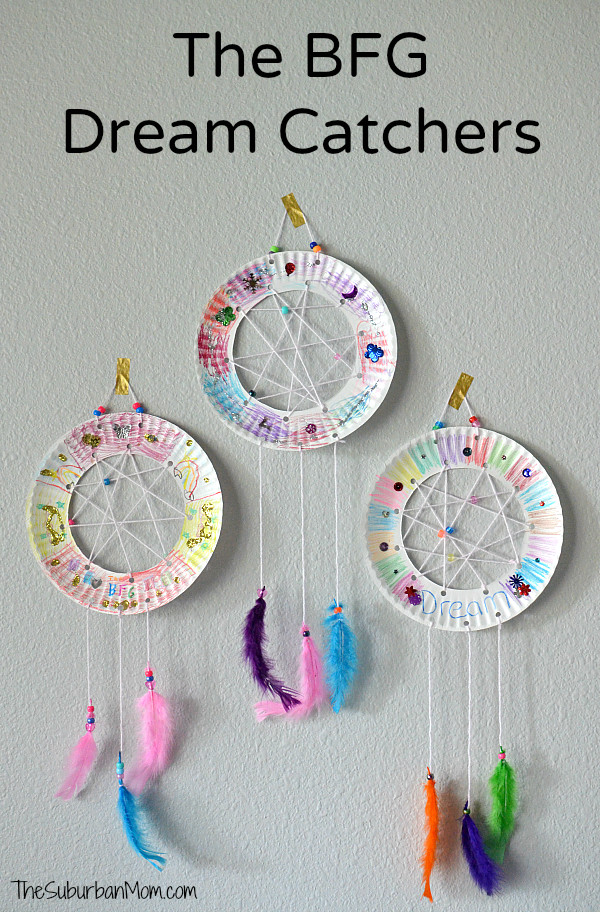 Best ideas about Easy Arts And Crafts For Kids
. Save or Pin The BFG Paper Plate Dream Catchers Kids Craft The Suburban Now.