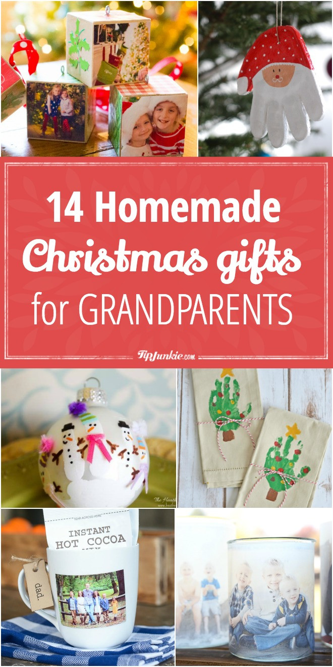 Best ideas about Easy Christmas Craft Gift
. Save or Pin 14 Homemade Christmas Gifts for Grandparents Now.