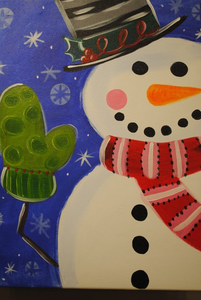 Best ideas about Easy Christmas Painting Ideas
. Save or Pin Snowman painting look forwards to arts Now.