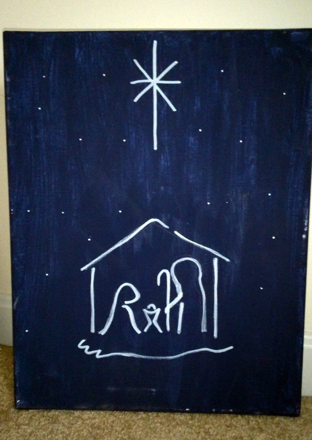 Best ideas about Easy Christmas Painting Ideas
. Save or Pin Simple Christmas Night Canvas Painting Now.