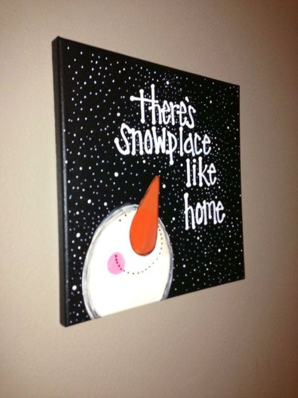 Best ideas about Easy Christmas Painting Ideas
. Save or Pin 15 Easy Canvas Painting Ideas for Christmas 2017 Now.
