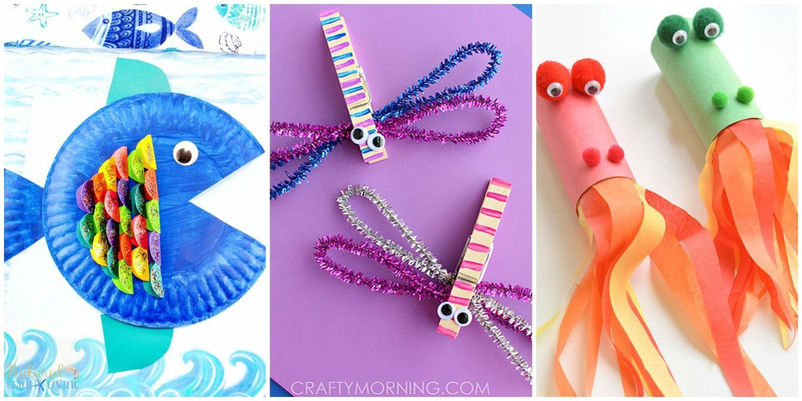 Best ideas about Easy Craft Projects For Kids
. Save or Pin 10 Easy Crafts For Kids That Will Brighten Up Rainy Days Now.