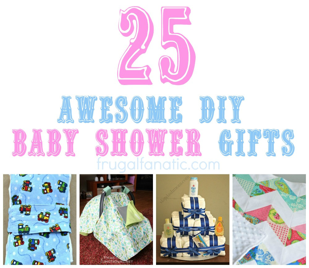 Best ideas about Easy DIY Baby Gifts
. Save or Pin 25 DIY Baby Shower Gifts Frugal Fanatic Now.