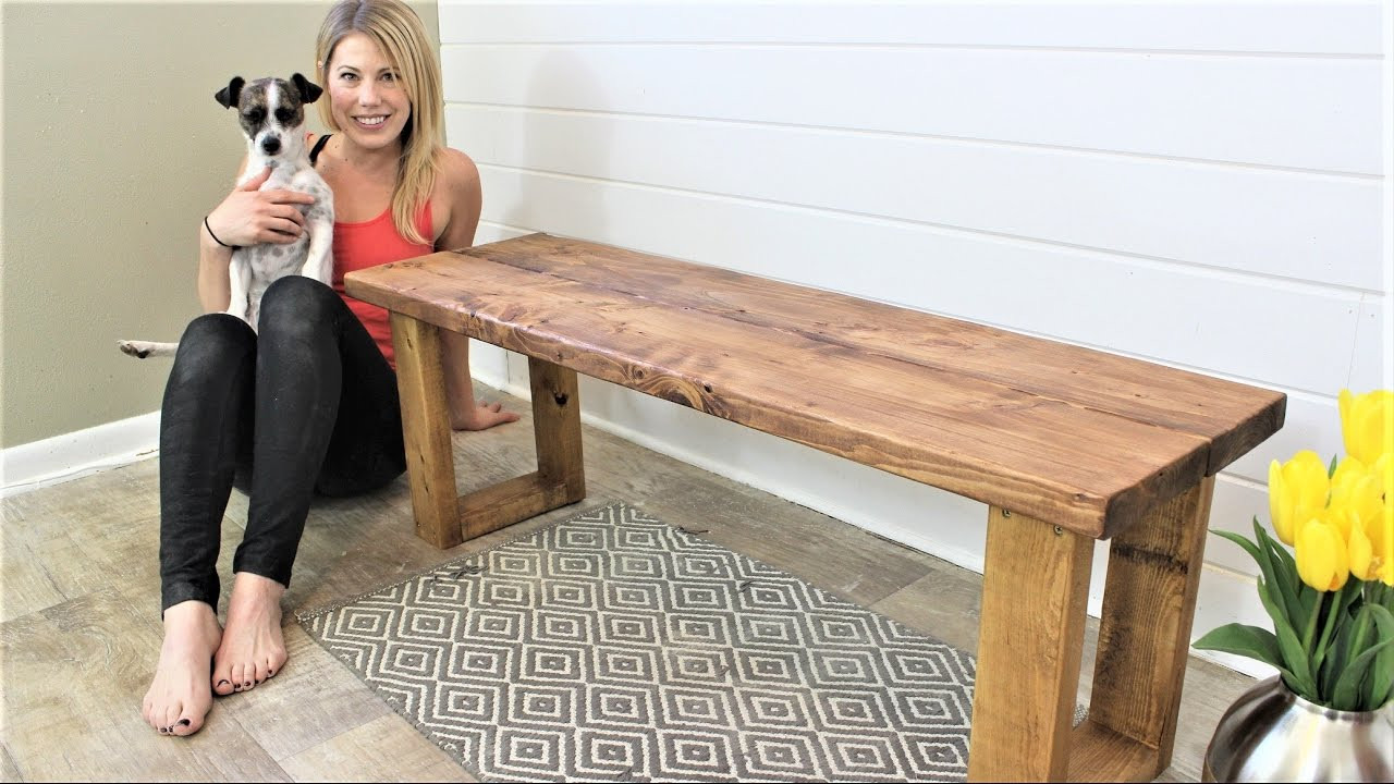 Best ideas about Easy DIY Benches
. Save or Pin The $15 Fifteen Minute Bench Easy DIY Project Now.