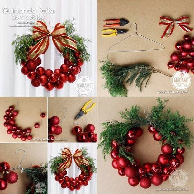 Best ideas about Easy DIY Christmas Wreath
. Save or Pin DIY Easy Christmas Wreath s and for Now.