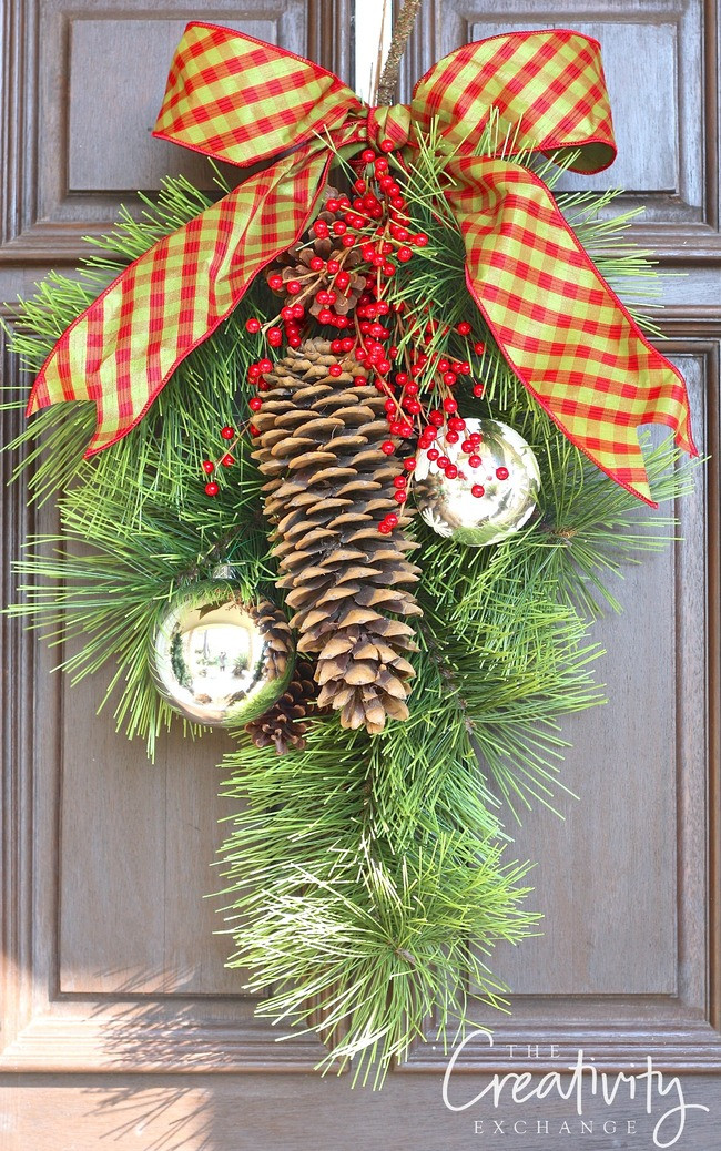 Best ideas about Easy DIY Christmas Wreath
. Save or Pin Easy DIY Christmas Wreaths for Around the Home Now.