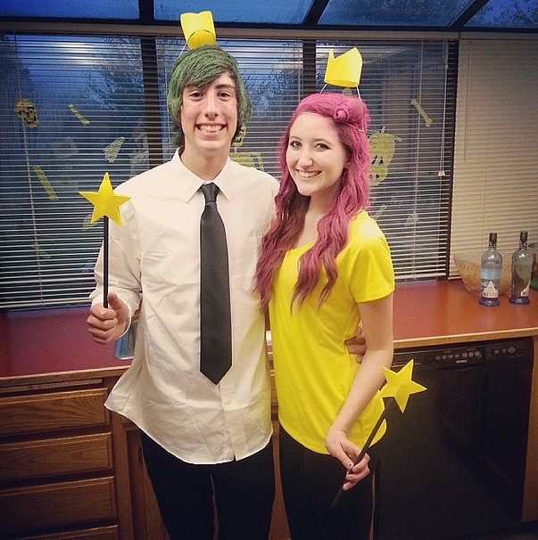 Best ideas about Easy DIY Couples Costumes
. Save or Pin Cosmo and Wanda Now.