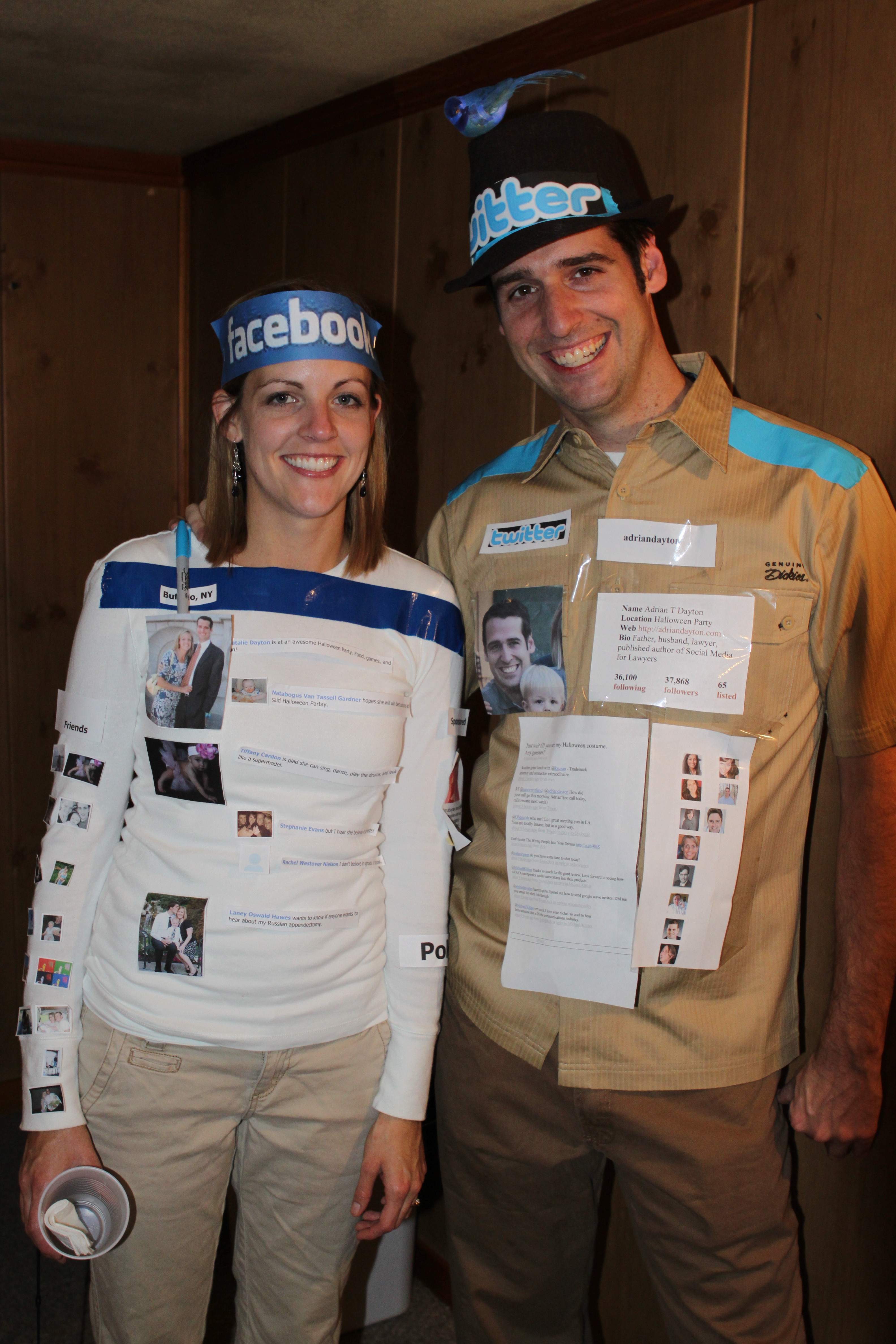 Best ideas about Easy DIY Couples Costumes
. Save or Pin The Social Media Couple Costume Now.