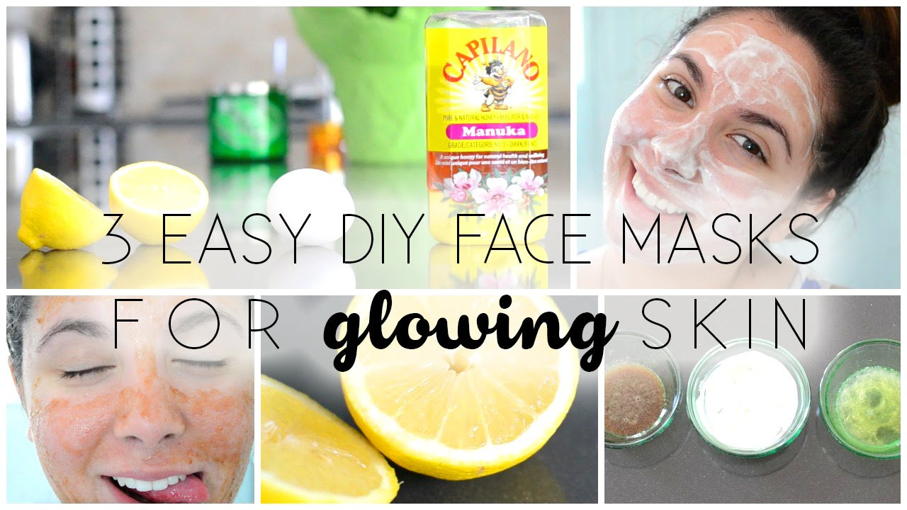 Best ideas about Easy DIY Face Masks
. Save or Pin 3 Easy DIY Face Masks ♡ For GLOWING Skin Now.