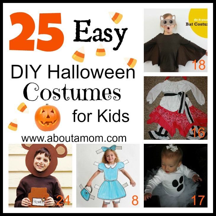 Best ideas about Easy DIY Halloween Costumes For Toddlers
. Save or Pin 25 Easy DIY Halloween Costumes for Kids Now.