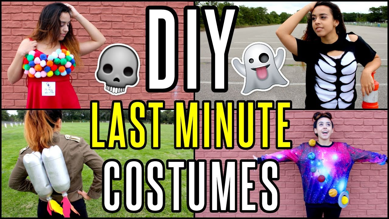 Best ideas about Easy DIY Last Minute Halloween Costumes
. Save or Pin DIY Last Minute Cheap & Easy Halloween Costume Ideas Now.