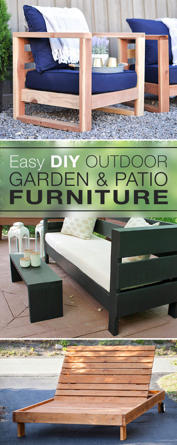 Best ideas about Easy Diy Patio
. Save or Pin Easy DIY Outdoor Garden & Patio Furniture Now.