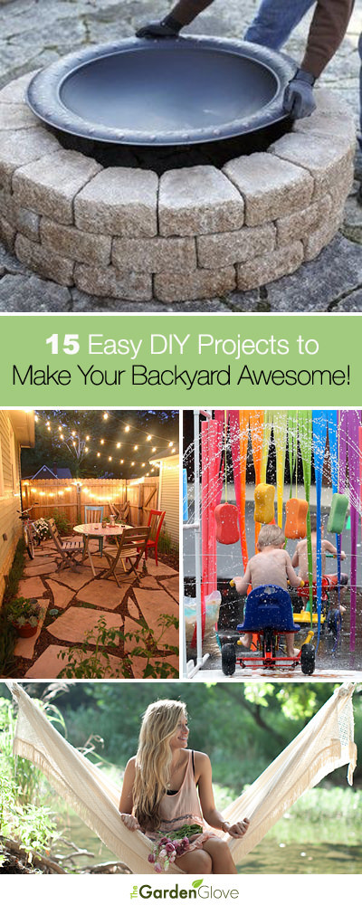 Best ideas about Easy DIY Patio
. Save or Pin 15 Easy DIY Outdoor Projects to Make Your Backyard Awesome Now.