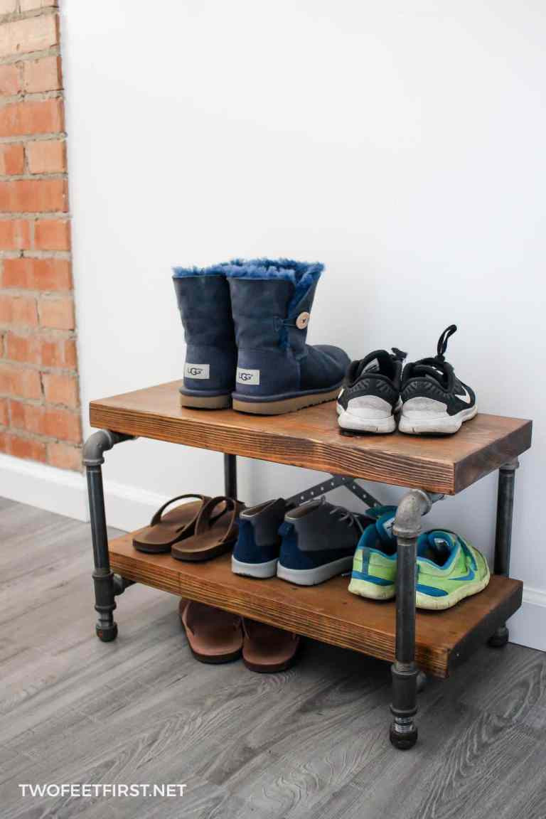 Best ideas about Easy DIY Shoe Rack
. Save or Pin 22 Chaos Eliminating DIY Shoe Rack Ideas Now.