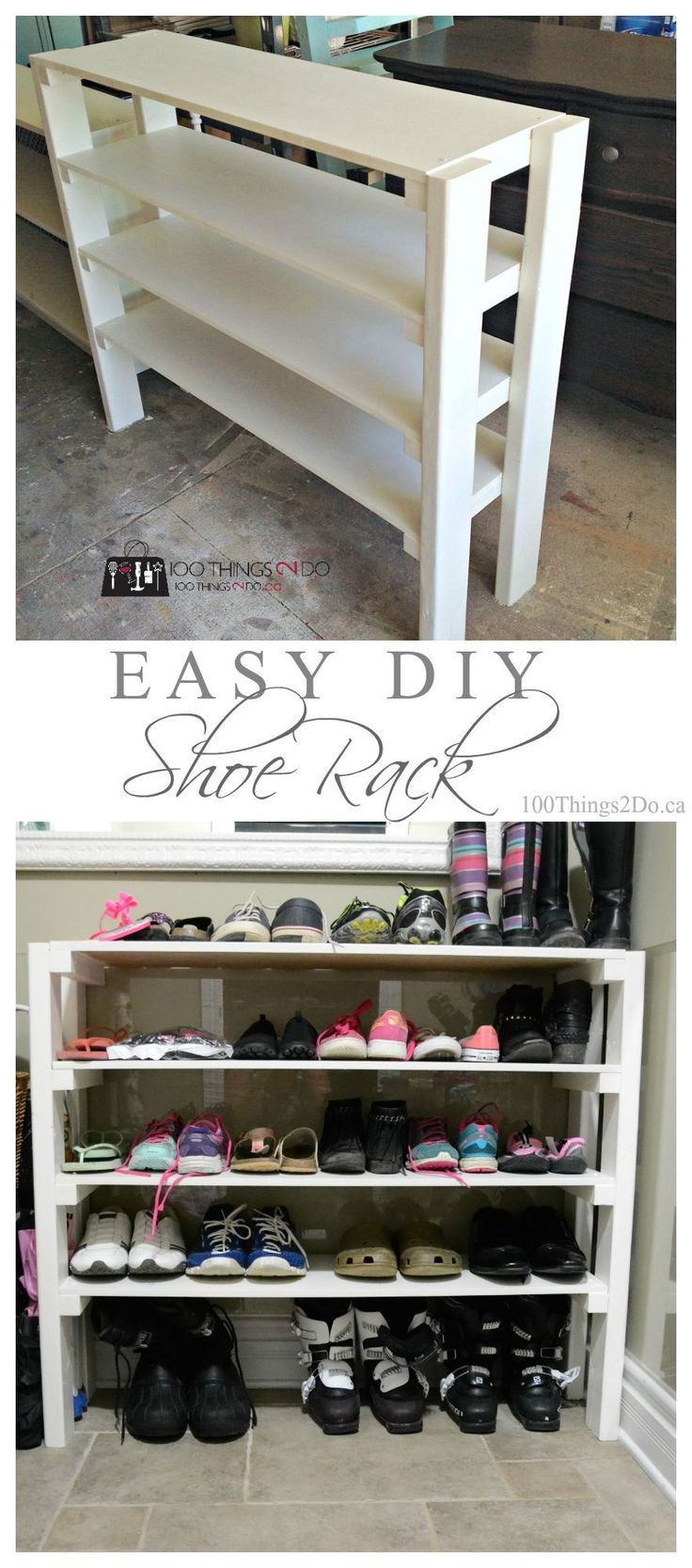 Best ideas about Easy DIY Shoe Rack
. Save or Pin 17 Best ideas about Shoe Rack Pallet on Pinterest Now.