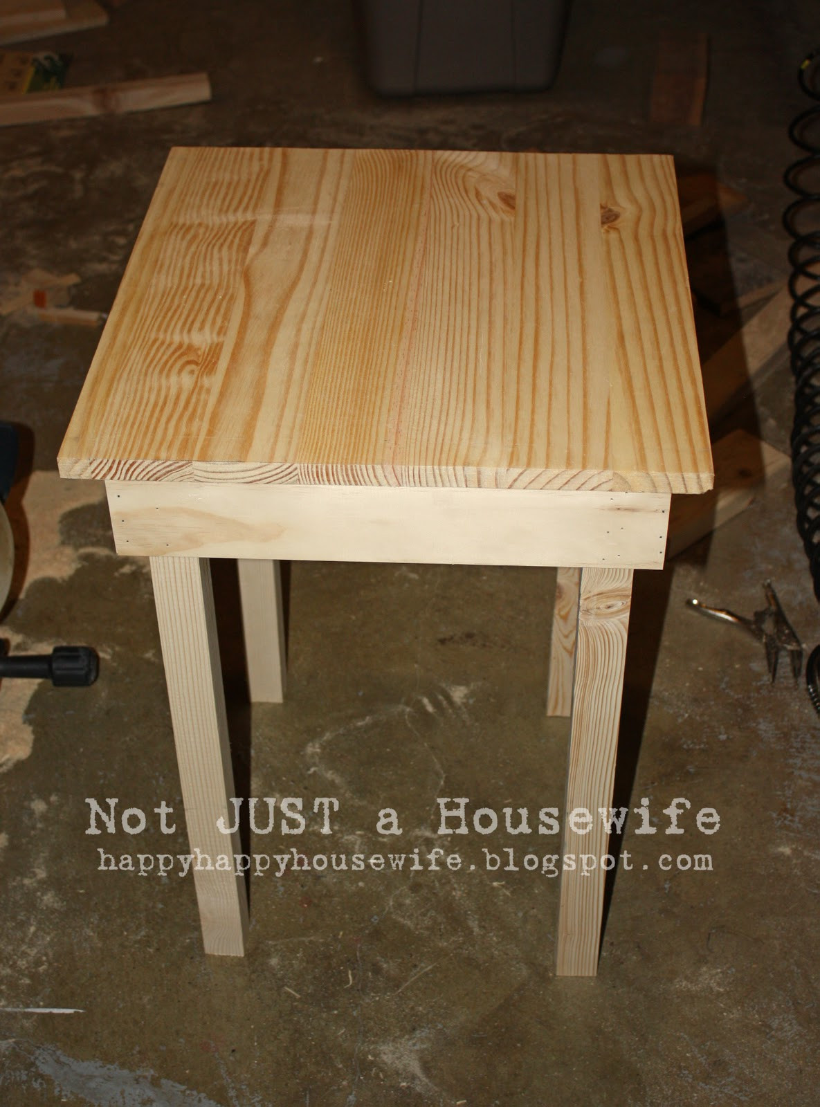 Best ideas about Easy DIY Table
. Save or Pin How to build a simple side table Stacy Risenmay Now.