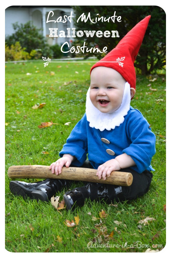 Best ideas about Easy DIY Toddler Costumes
. Save or Pin Quick and Easy Halloween Costume Idea Garden Gnome Now.