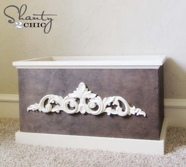 Best ideas about Easy DIY Toy Box
. Save or Pin DIY Wood Toy Box or Blanket Box Shanty 2 Chic Now.